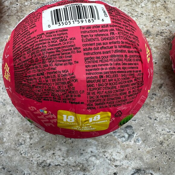 Lot 25 MGA'S Mini Verse Make It Mini Lifestyle Series 1 Collectable Toy Sealed - Picture 16 of 16